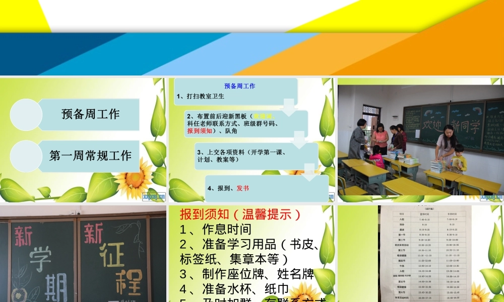 一年级班主任工作经验分享PPT课件 可打印.ppt
