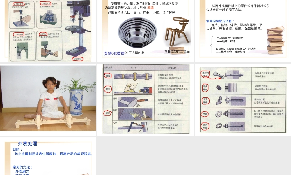 高二通用技术第四章第一节工艺课件.ppt