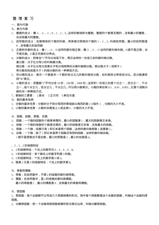 小学数学公式大全 全册通用可打印含推导过程.doc