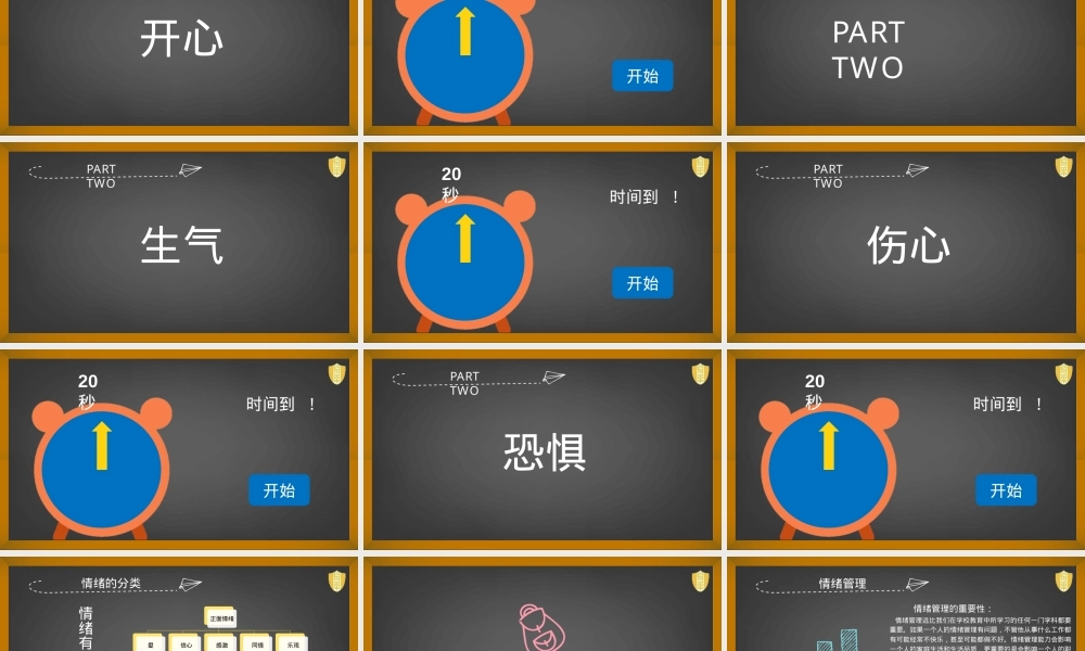 情绪管理主题班会PPT课件.pptx