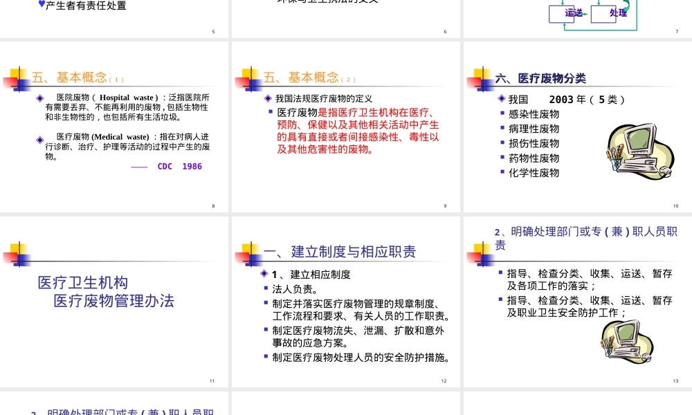 医院医疗废物管理ppt课件.ppt