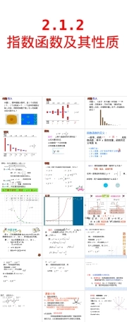 指数函数的图像及其性质公开课PPT课件.ppt