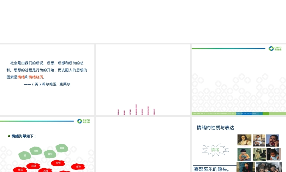情绪管理方法与技巧教学PPT课件.ppt