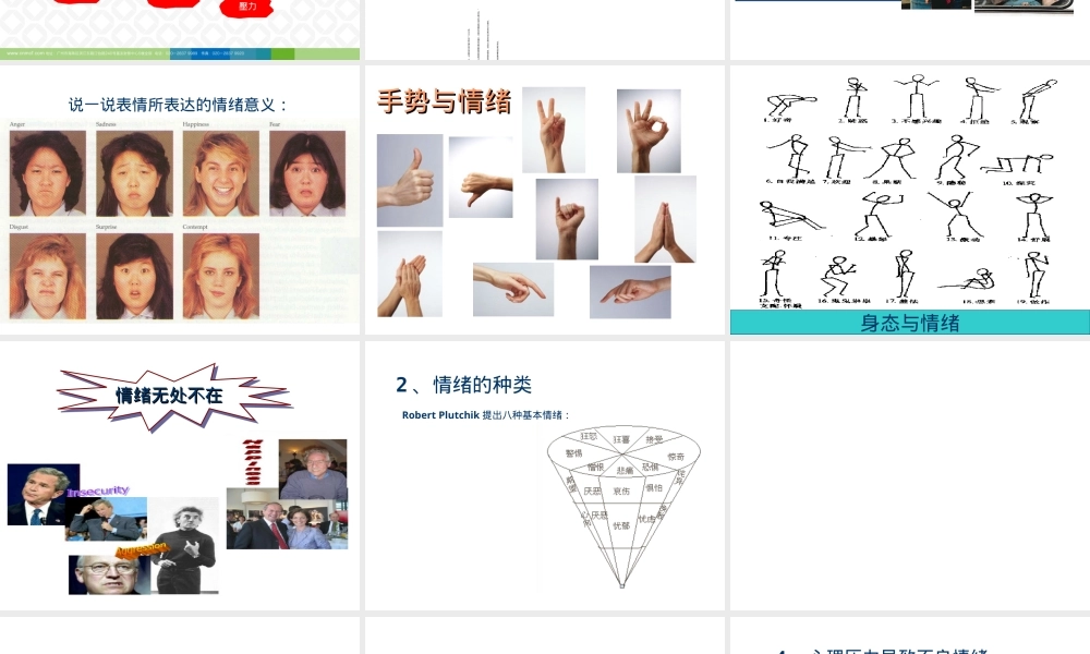 情绪管理方法与技巧教学PPT课件.ppt