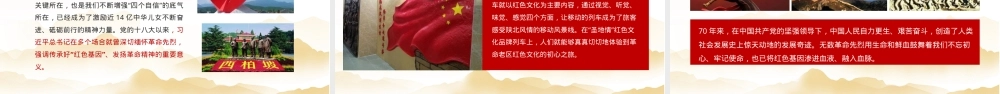 简约大气坚定信念传承红色基因走好新长征路PPT模板,红色基因传承教育PPT课件.pptx