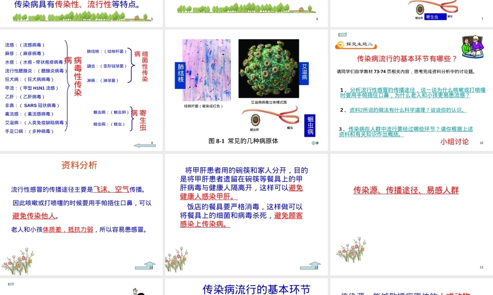 传染病及其预防教学PPT课件 副本1.ppt