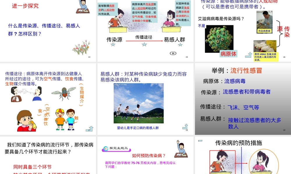 传染病及其预防教学PPT课件 副本1.ppt
