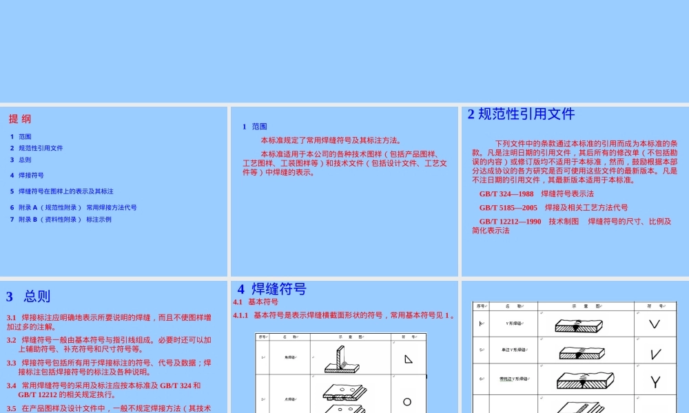 常用焊缝符号及其标注方法PPT课件.ppt