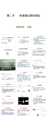 蛋白测定电泳教学PPT课件.ppt