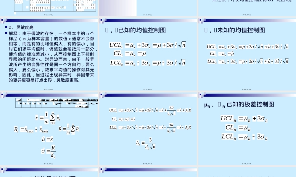常规控制图及其应用教学PPT课件.pptx