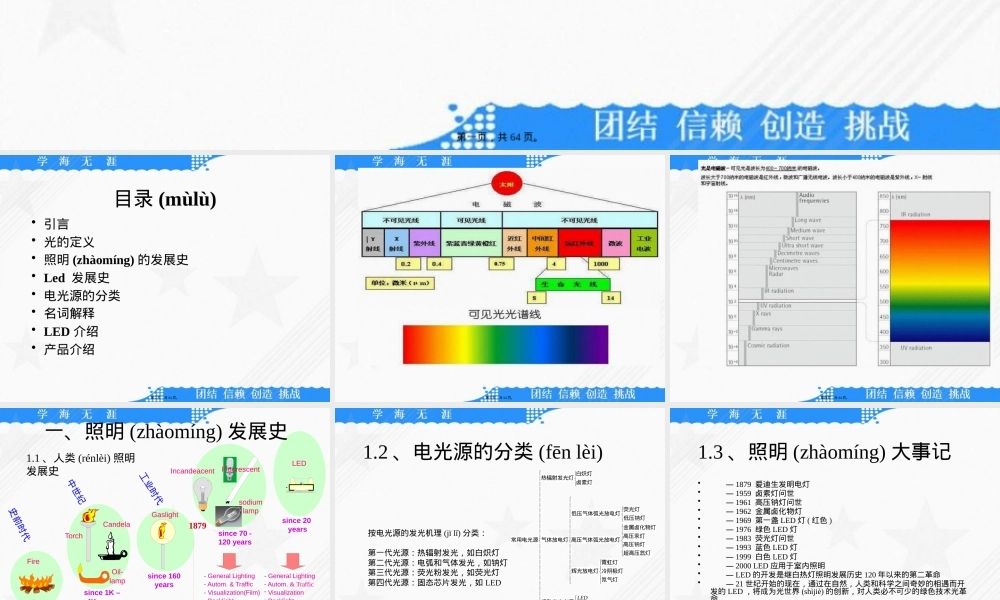 LED及其照明产品知识PPT课件.pptx