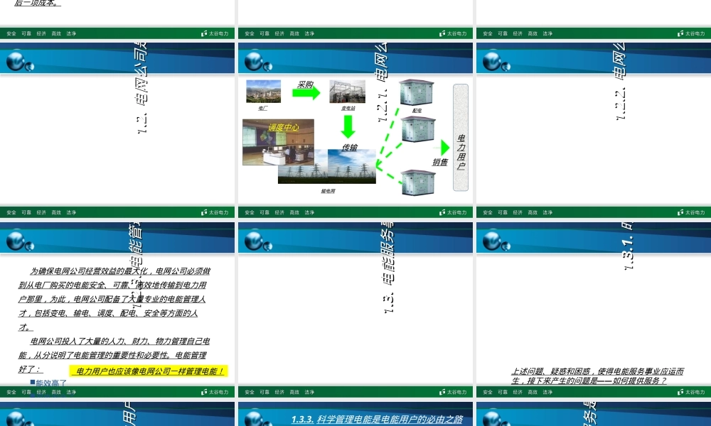 电能服务平台提升电能管理水平PPT课件.ppt