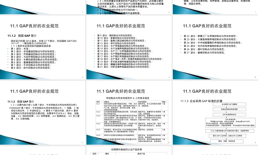 动物养殖质量管理与认证PPT课件.ppt