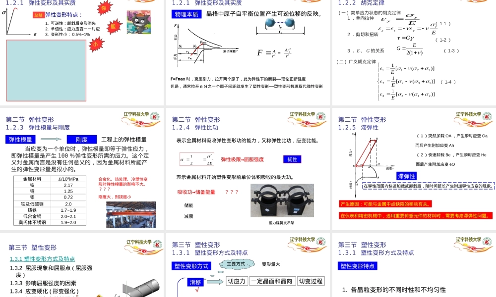 材料力学性能第一章教学PPT课件.ppt