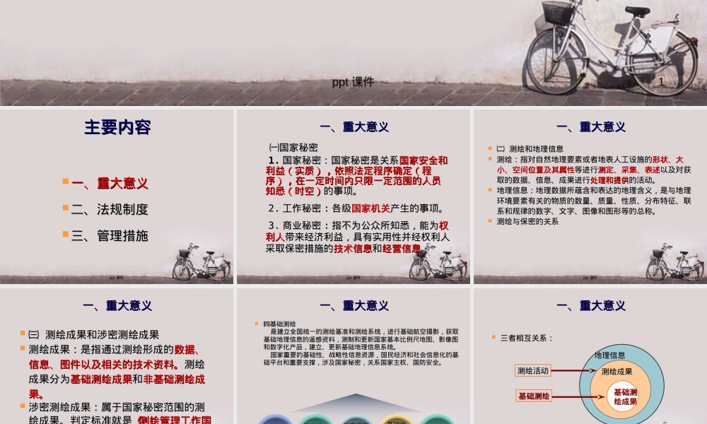测绘地理信息安全保密管理PPT课件.ppt