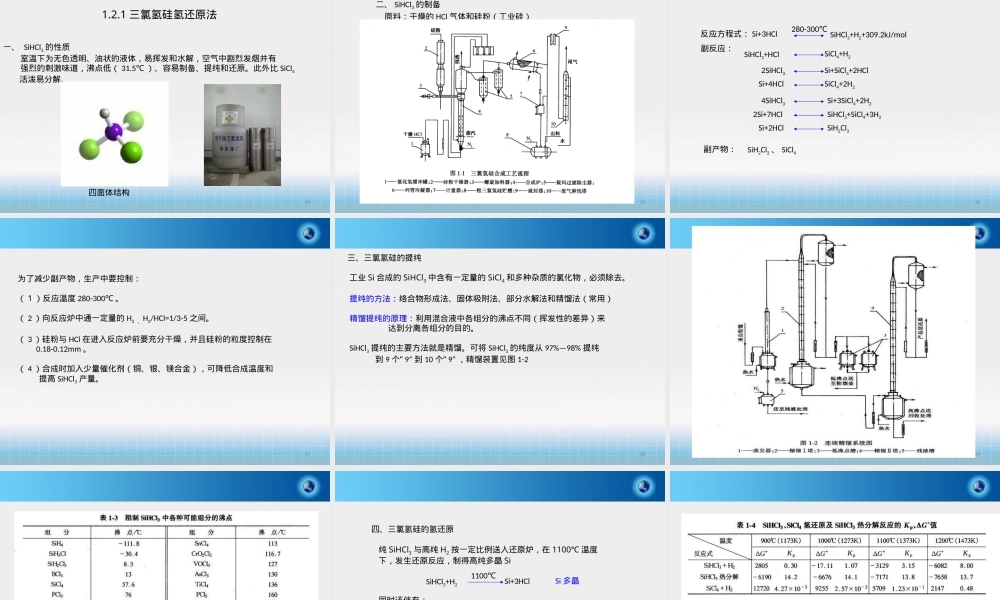 半导体材料硅和锗化学制备PPT课件.pptx