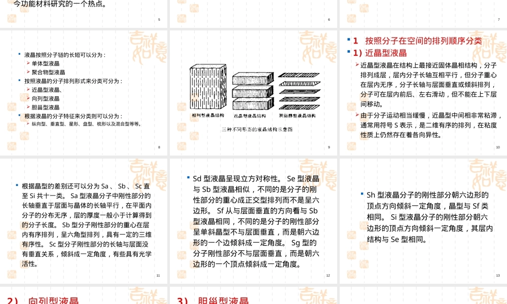 第六章液晶材料教学PPT课件.ppt