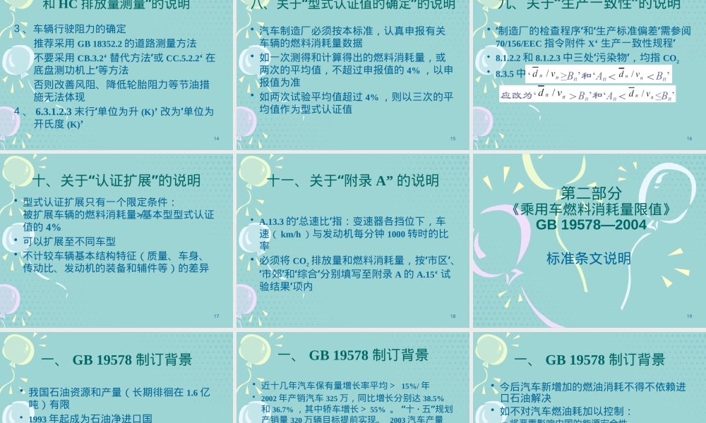 乘用车燃料消耗量限值PPT课件 副本1.pptx