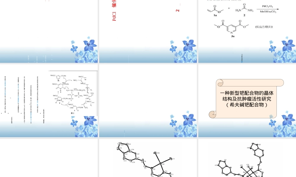 钯及其化合物应用PPT课件.ppt