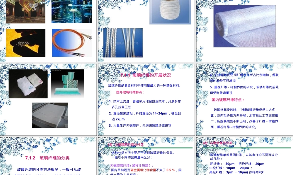 玻璃纤维材料介绍PPT课件.pptx