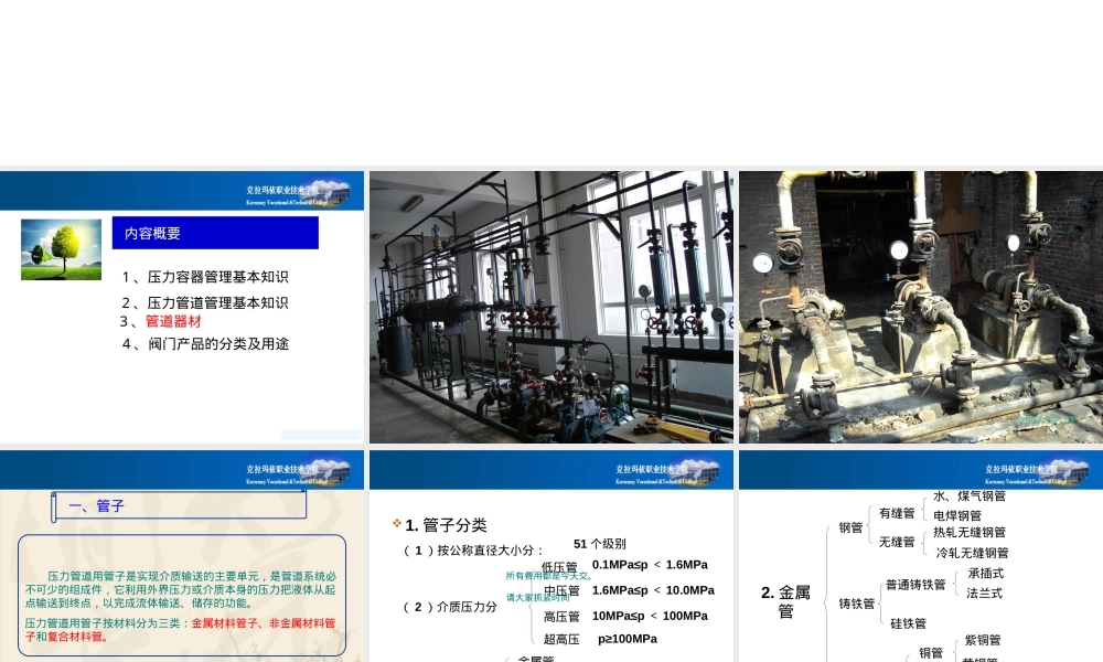 第二章压力容器压力管道管理基本知识PPT课件.ppt