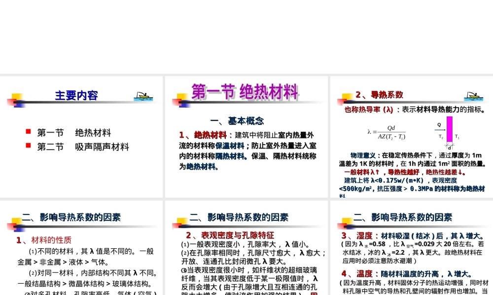 第11章建筑功能材料1,建筑功能材料教学PPT课件.ppt