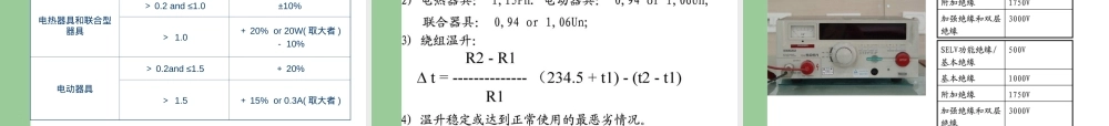 GB4706.1家用电器通用安全标准解析PPT课件.ppt