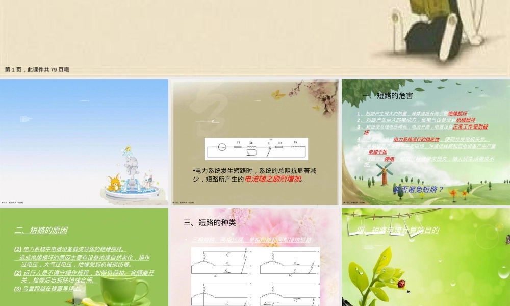 短路电流及其效应计算PPT课件.ppt