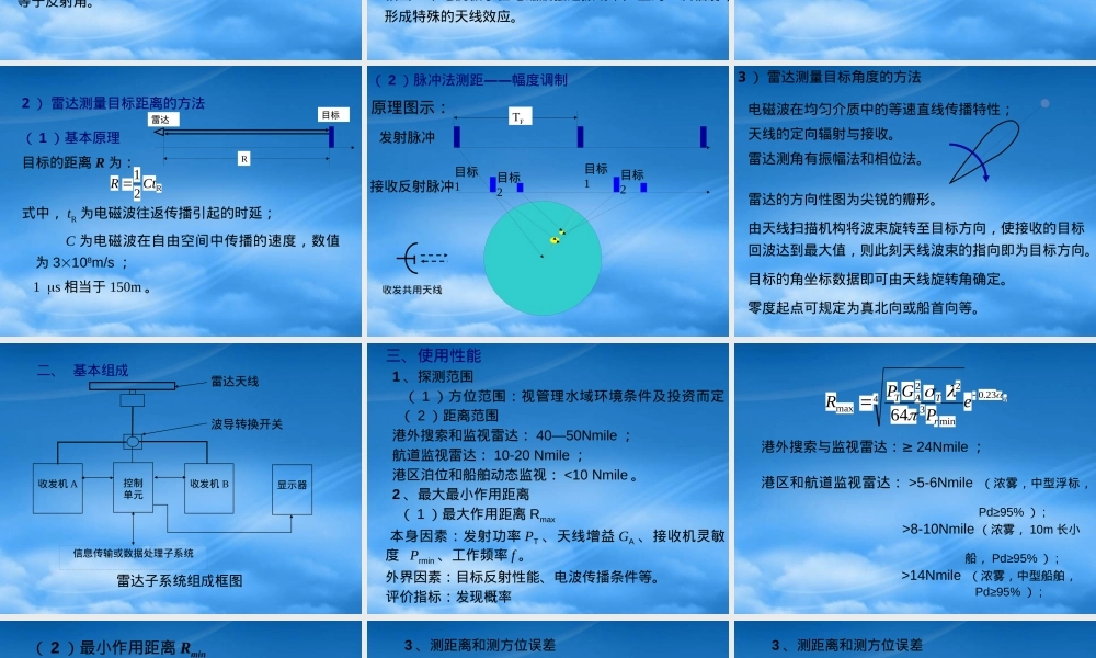 船舶交通管理系统VTS教学PPT课件.pptx