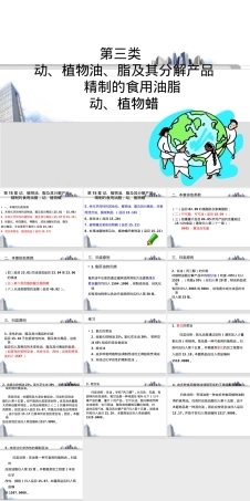 第三类动植物油脂及其分解产品精制食用油脂蜡PPT课件.ppt