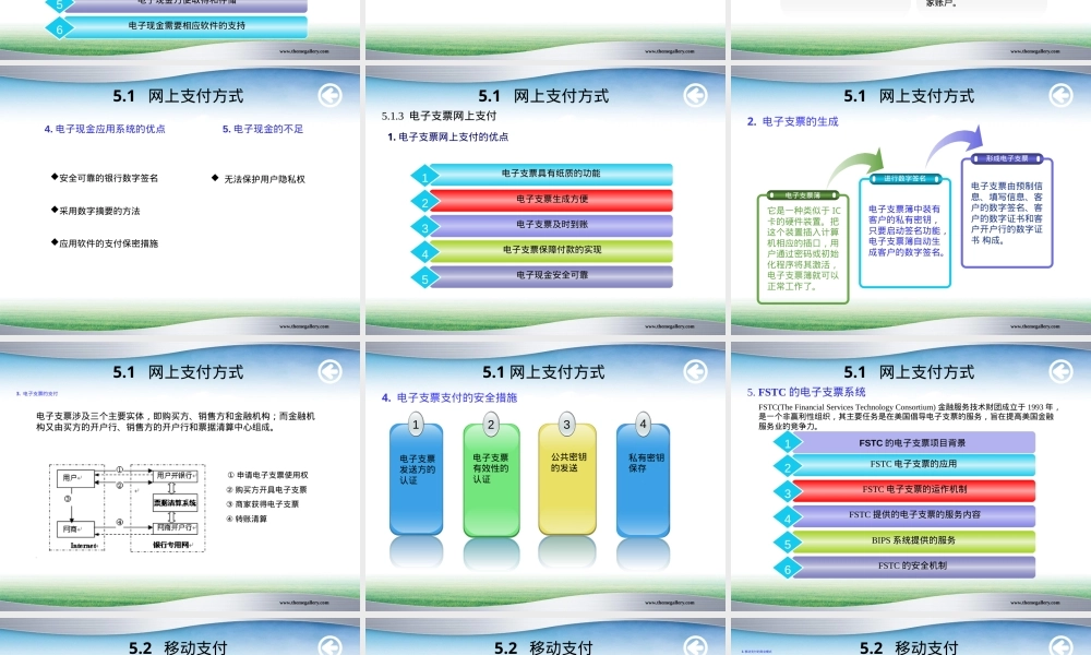 第5章网络支付及其安全支付模式教学PPT课件.ppt