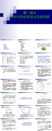 茶叶中的化学成分及其性质PPT课件.ppt