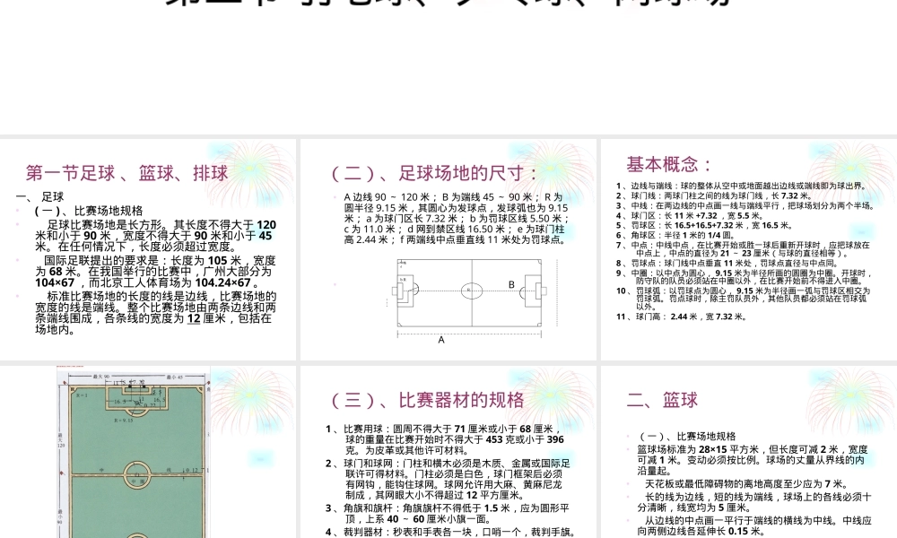 球类场地设计与管理教学PPT课件.ppt