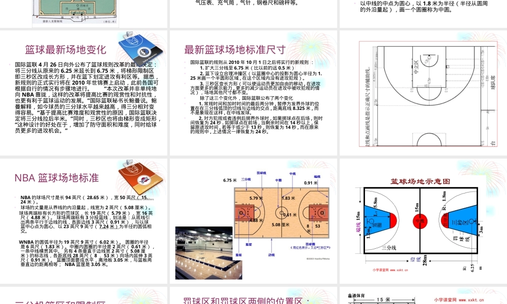 球类场地设计与管理教学PPT课件.ppt