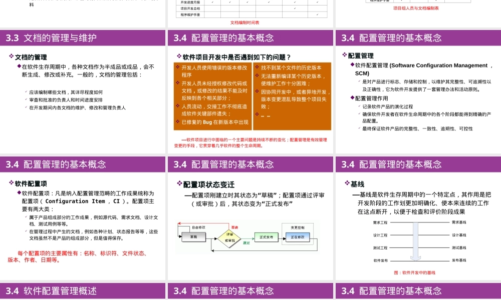 软件项目文档与配置管理PPT课件.ppt