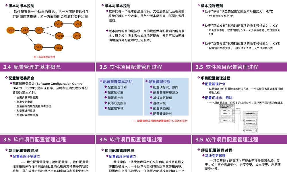 软件项目文档与配置管理PPT课件.ppt