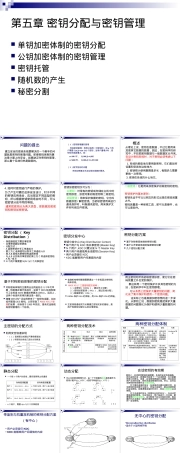 密码学密钥分配和密钥管理PPT课件.ppt