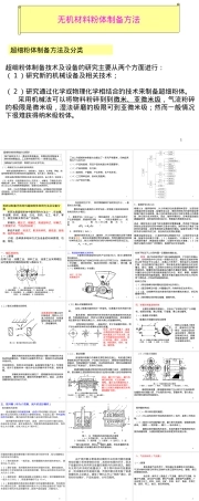 无机材料粉体制备方法PPT课件.ppt