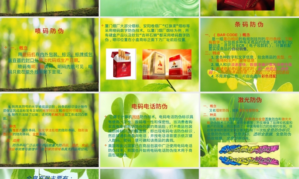 防伪技术及其应用PPT课件.ppt