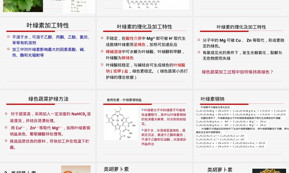 果蔬的化学组成及其特性PPT课件.ppt