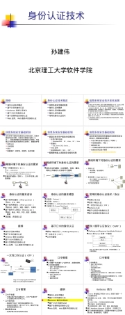 信息系统安全机制身份管理PPT课件.ppt