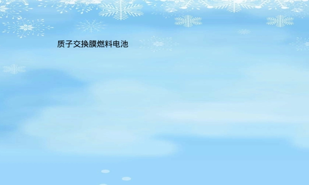 质子交换膜燃料电池教学PPT课件 副本2.ppt