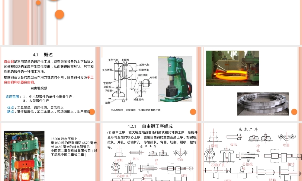 自由锻工艺PPT课件.pptx