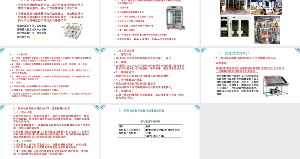 高分子材料老化试验分析检测PPT课件.pptx