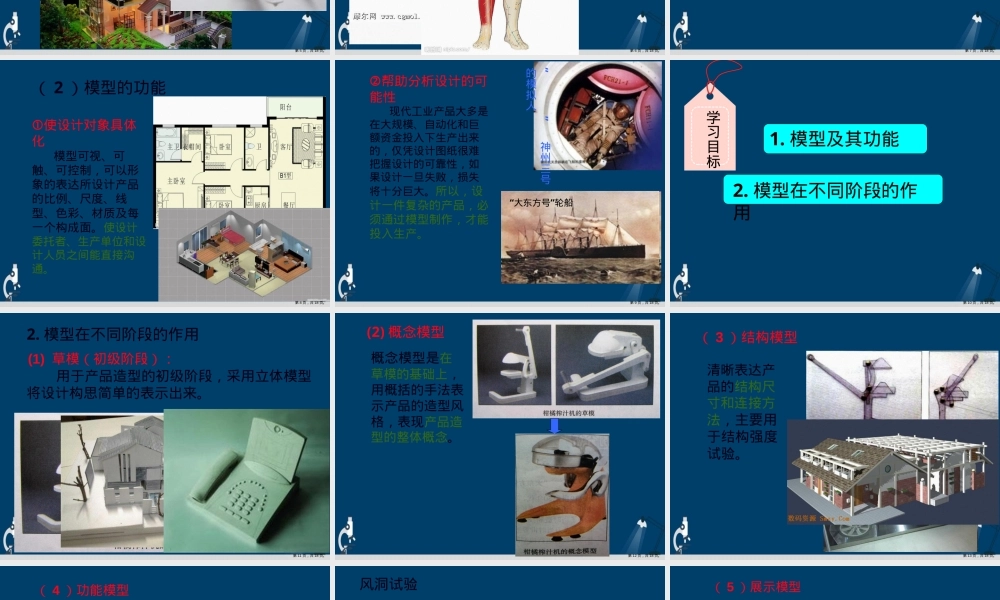 模型通用技术演示文稿,通用技术教学PPT课件.ppt