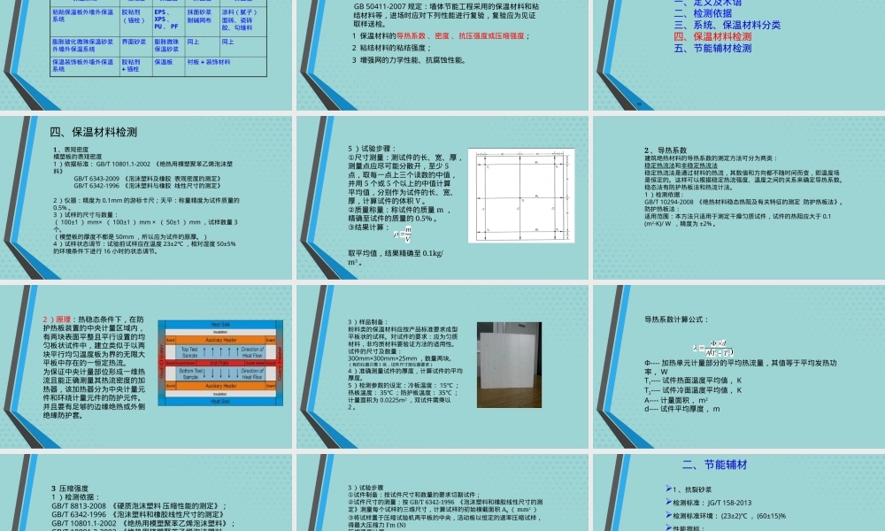 建筑节能材料检测PPT课件.pptx