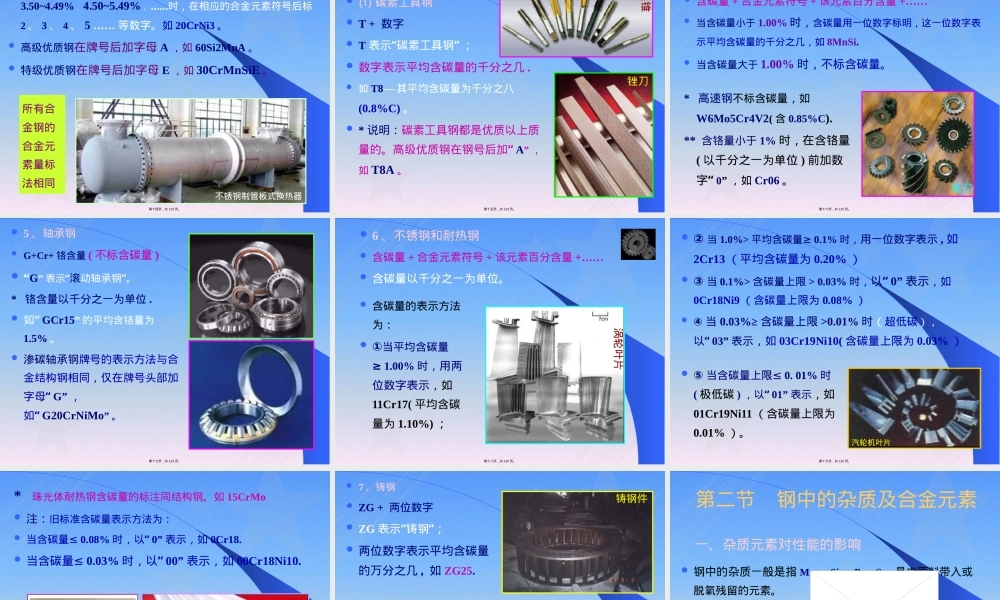 机械工程材料工业用钢PPT课件.pptx