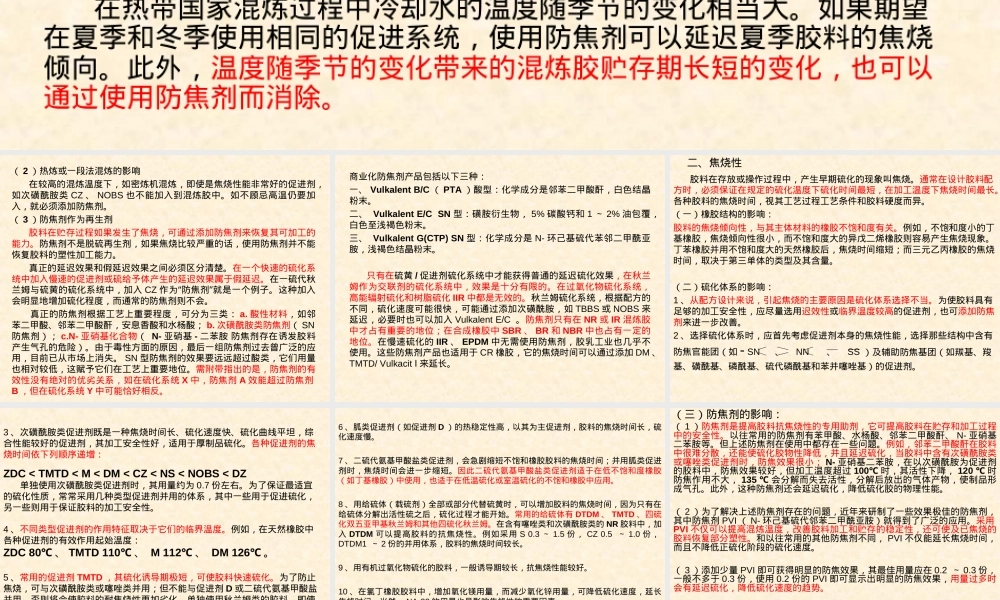 防焦剂的作用及其机理PPT课件.ppt