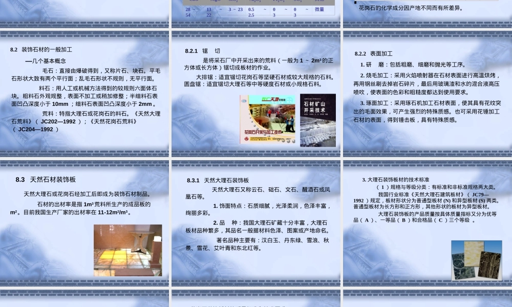 家具材料-石材PPT课件.ppt