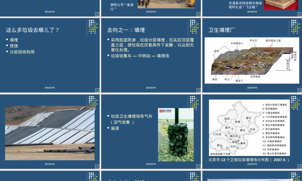 固体废弃物处理与管理PPT课件.ppt